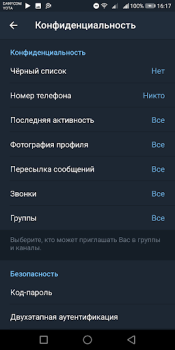 Herunterladen Colibri - Telegram unofficial Kommunikation für Android Bildschirmfoto 4
