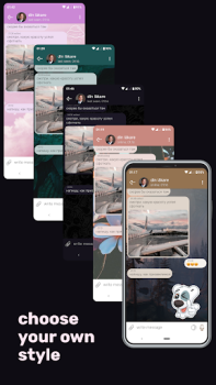 Herunterladen xvii messenger for vk Soziales für Android Bildschirmfoto 3