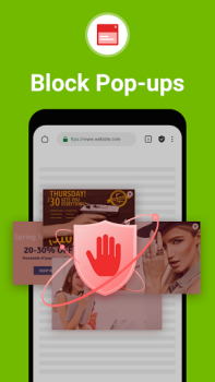 Herunterladen FAB Adblocker Browser:Adblock Kommunikation für Android Bildschirmfoto 3