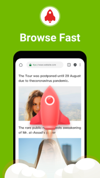 Herunterladen FAB Adblocker Browser:Adblock Kommunikation für Android Bildschirmfoto 6