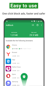 Herunterladen AdClean for browsers Werkzeuge für Android Bildschirmfoto 3