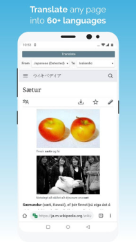 Herunterladen Kiwi Browser - Fast & Quiet Kommunikation für Android Bildschirmfoto 5