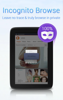 Herunterladen Dolphin Zero Incognito Browser Kommunikation für Android Bildschirmfoto 6