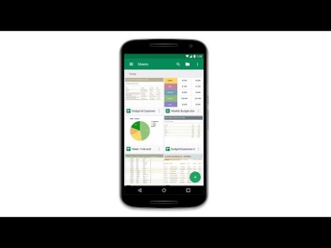 Herunterladen Google Tabellen Arbeit für Android