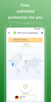 Herunterladen VPN Lite Without Registration Werkzeuge für Android Bildschirmfoto 2