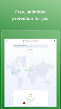 Herunterladen VPN Lite Without Registration Werkzeuge für Android Bildschirmfoto 6