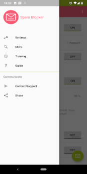 Herunterladen Email Spam Blocker Arbeit für Android Bildschirmfoto 7