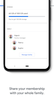 Herunterladen Google One Arbeit für Android Bildschirmfoto 6