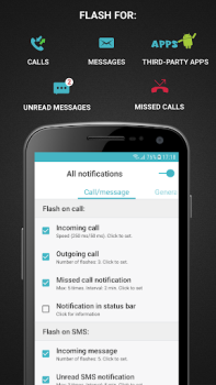 Herunterladen FlashOnCall PRO 2020 Werkzeuge für Android Bildschirmfoto 2