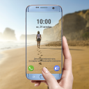 Herunterladen  Transparent phone. Wallpaper
