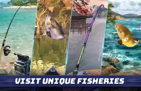 Herunterladen Fishing Clash: Sport Simulator Simulatoren für Android Bildschirmfoto 2