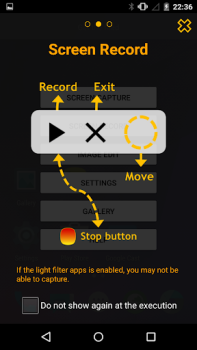 Herunterladen Touchshot (Bildschirmabbild) Werkzeuge für Android Bildschirmfoto 3
