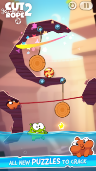 Herunterladen Cut the Rope 2 Puzzle-Spiele für Android Bildschirmfoto 3
