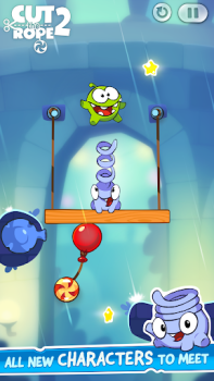 Herunterladen Cut the Rope 2 Puzzle-Spiele für Android Bildschirmfoto 4