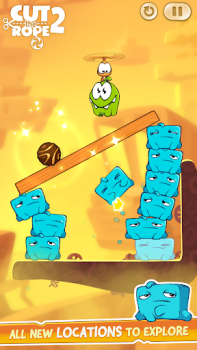 Herunterladen Cut the Rope 2 Puzzle-Spiele für Android Bildschirmfoto 5