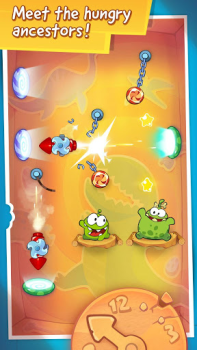 Herunterladen Cut the Rope: Time Travel Puzzle-Spiele für Android Bildschirmfoto 4