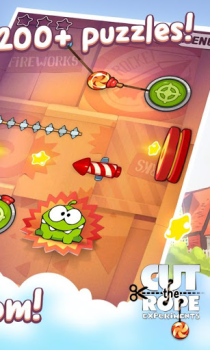 Herunterladen Cut the Rope: Experiments Puzzle-Spiele für Android Bildschirmfoto 2