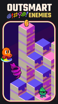 Herunterladen Q*bert Arkade für Android Bildschirmfoto 4