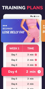 Herunterladen Abnehm-App für Frauen Gesundheit & Fitness für Android Bildschirmfoto 3