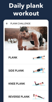Herunterladen Plank-Workouts zu Hause Gesundheit & Fitness für Android Bildschirmfoto 4
