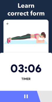 Herunterladen Plank-Workouts zu Hause Gesundheit & Fitness für Android Bildschirmfoto 7