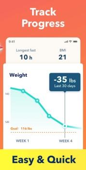 Herunterladen 168 Intermittent Fasting App Gesundheit & Fitness für Android Bildschirmfoto 3