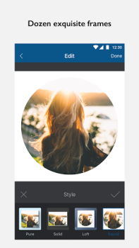 Herunterladen InFrame - Foto editor & rahmen Foto für Android Bildschirmfoto 3