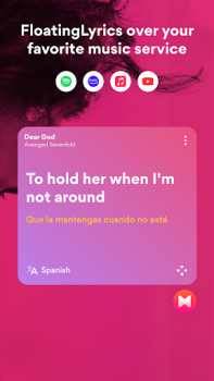 Herunterladen Musixmatch - Songtexte Musik und Audio für Android Bildschirmfoto 2