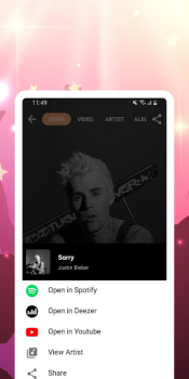 Herunterladen Musik Erkennen Musik und Audio für Android Bildschirmfoto 3