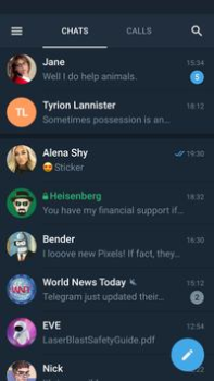 Herunterladen Telegram X Soziales für Android