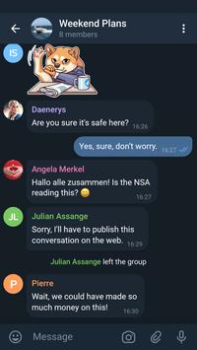 Herunterladen Telegram X Soziales für Android Bildschirmfoto 2