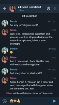 Herunterladen Telegram X Soziales für Android Bildschirmfoto 3