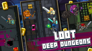 Herunterladen Bit Heroes Quest: Pixel RPG Rollenspiele für Android Bildschirmfoto 2