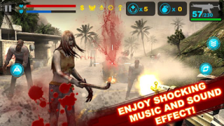 Herunterladen Zombie Frontier Aktion für Android Bildschirmfoto 5