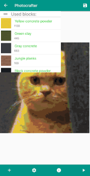 Herunterladen Pixelart builder for Minecraft Unterhaltung für Android Bildschirmfoto 3