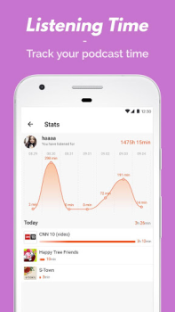 Herunterladen Castbox - Podcasts & Audio Nachrichten & Magazine für Android Bildschirmfoto 6