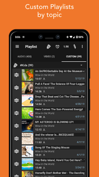 Herunterladen Podcast Addict - Podcast/Radio Nachrichten & Magazine für Android Bildschirmfoto 6