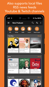 Herunterladen Podcast Addict - Podcast/Radio Nachrichten & Magazine für Android Bildschirmfoto 7