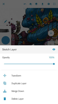 Herunterladen Adobe Photoshop Sketch Kunst & Design für Android Bildschirmfoto 3