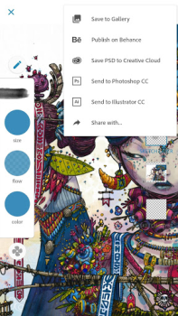 Herunterladen Adobe Photoshop Sketch Kunst & Design für Android Bildschirmfoto 4