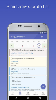 Herunterladen Planer: To-Do-Liste & Aufgaben Arbeit für Android Bildschirmfoto 3