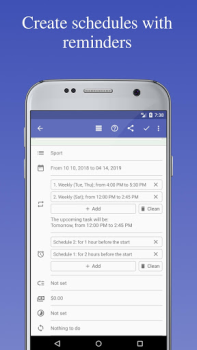 Herunterladen Planer: To-Do-Liste & Aufgaben Arbeit für Android Bildschirmfoto 7