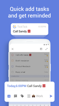 Herunterladen TickTick-Aufgabenlisten Arbeit für Android Bildschirmfoto 4