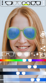 Herunterladen Brillensimulator individuell Schönheit für Android Bildschirmfoto 3