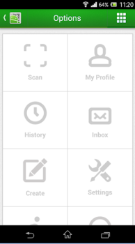 Herunterladen QR Droid Private™ (Deutsch) Arbeit für Android Bildschirmfoto 2