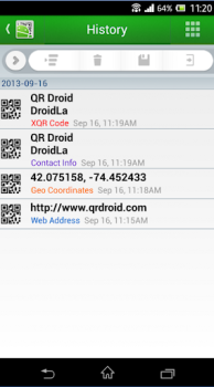 Herunterladen QR Droid Private™ (Deutsch) Arbeit für Android Bildschirmfoto 4