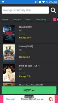 Herunterladen Xx1FtGanool Video-Player und -Editoren für Android Bildschirmfoto 2