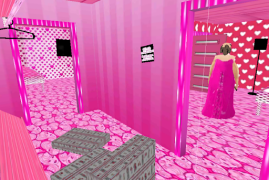 Herunterladen Horror Scary Granny Pink Barby Arkade für Android Bildschirmfoto 6