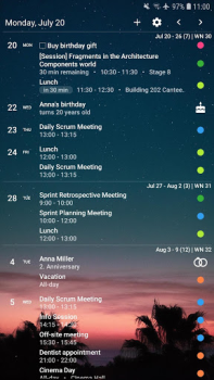 Herunterladen Your Calendar Widget Arbeit für Android Bildschirmfoto 4