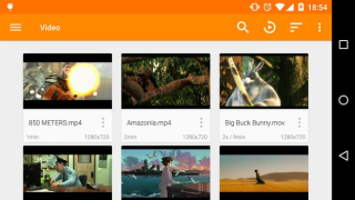 Herunterladen VLC for Android Video-Player und -Editoren für Android Bildschirmfoto 3